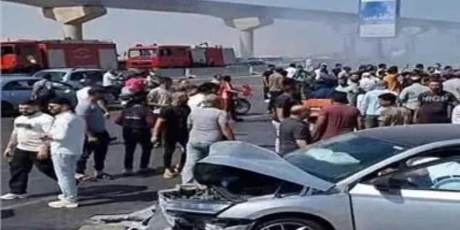 القبض على فنانة عربية مخمورة بعد اصطدامها بسيارة ملاكي بمحور 26 يوليو