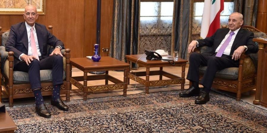 الرئيس بري سأل برّاك عن الإلتزام الإسرائيلي بالإنسحاب من الأراضي اللبنانية