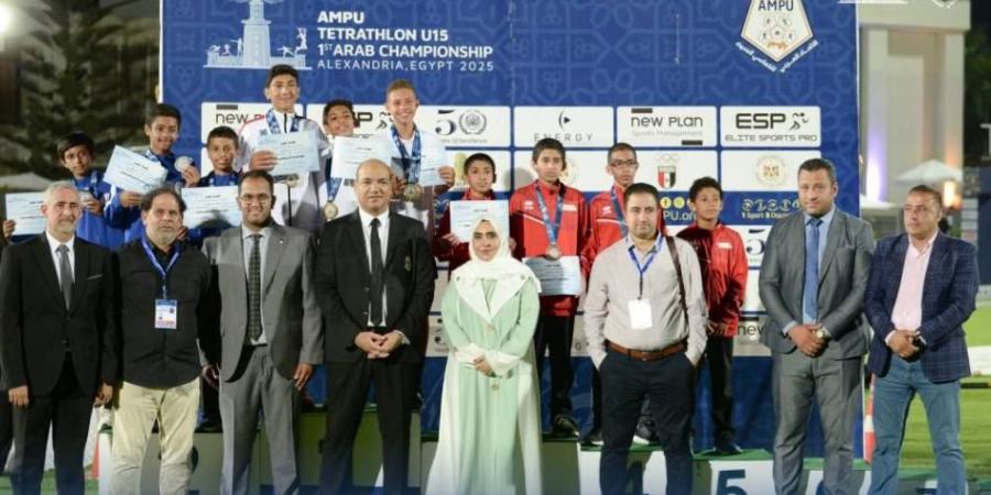 5 برونزيات حصاد أبطال نادي مليحة للخماسي الحديث في الإسكندرية