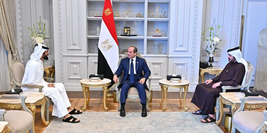 الرئيس السيسي يؤكد حرص مصر على مواصلة التنسيق والتعاون مع البحرين في جميع المجالات