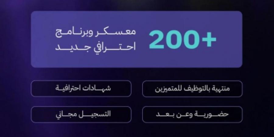 أكاديمية طويق تطلق أكثر من 200 معسكر وبرنامج جديد في 10 مجالات تقنيّة