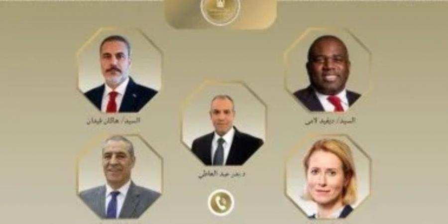 وزير الخارجية يبحث مع نظيريه البريطانى والتركى مستجدات "وقف إطلاق النار بغزة"