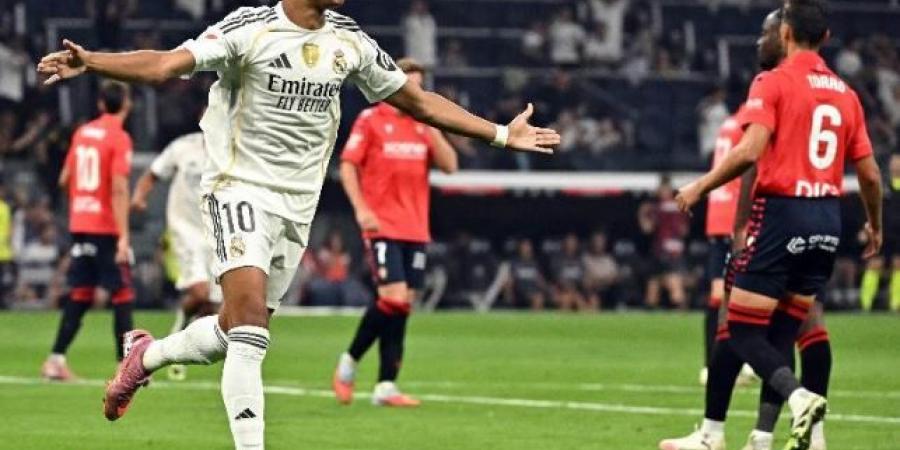 مبابي ينقذ ريال مدريد فى ضربة البداية أمام أوساسونا