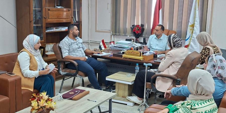 كيل صحة سيناءيترأس اجتماع لجنة اعتمادومراجعة اسماء الوحدات الصحية