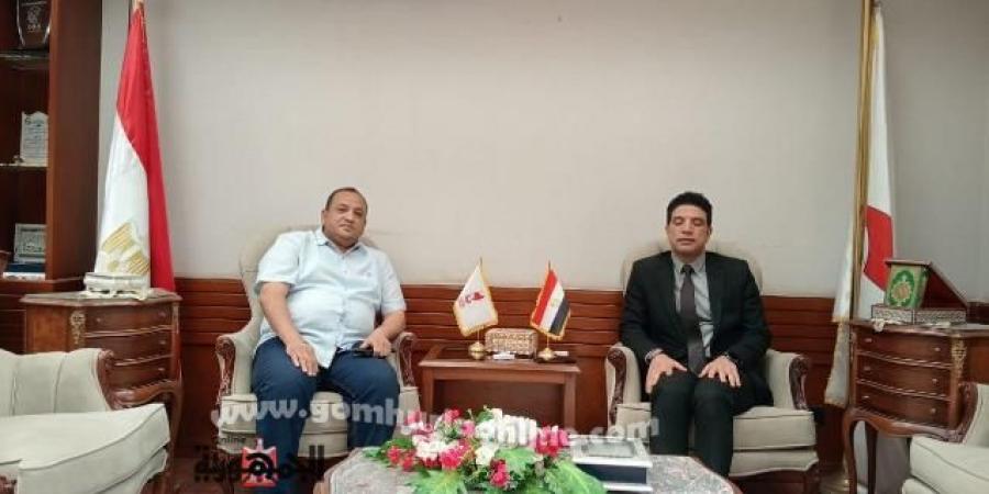 نائب محافظ سوهاج يستقبل رئيس جهاز مدينة سوهاج الجديدة