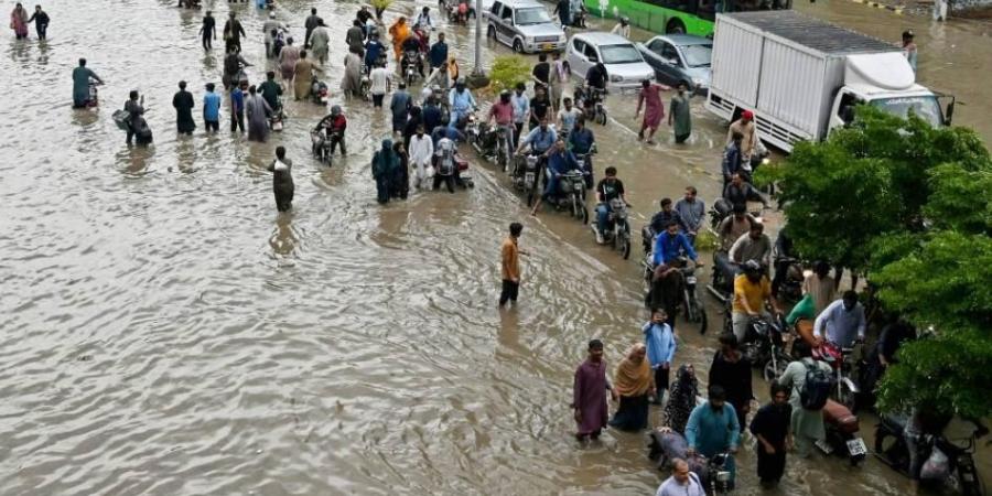 400 قتيل خلال 5 أيام جراء الأمطار الموسمية في باكستان
