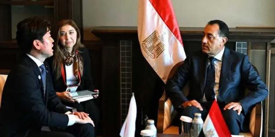 رئيس الوزراء لوزير النقل الياباني: مصر تتطلع لجذب صناعات السيارات