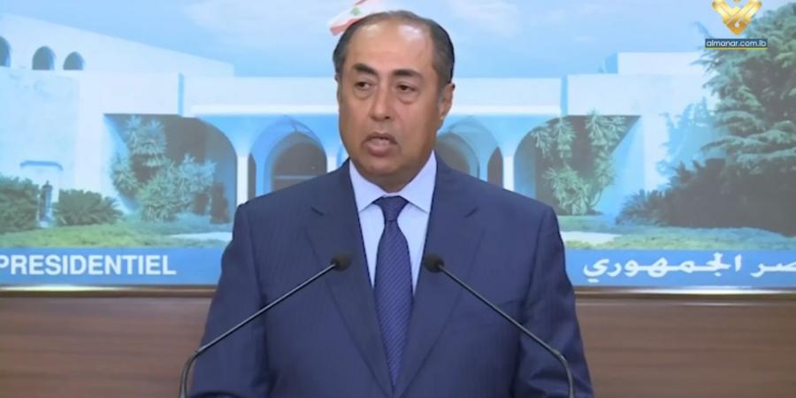 السفير حسام زكي يزور بيروت ويؤكد على ضرورة الانسحاب الإسرائيلي من لبنان