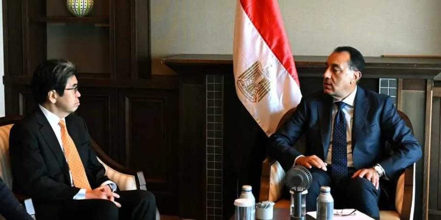 رئيس الوزراء يلتقى محافظ بنك اليابان للتعاون الدولي