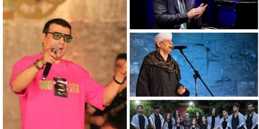 الليلة.. إيهاب توفيق يتألق بمجموعة من أغانيه أمام الجمهور
