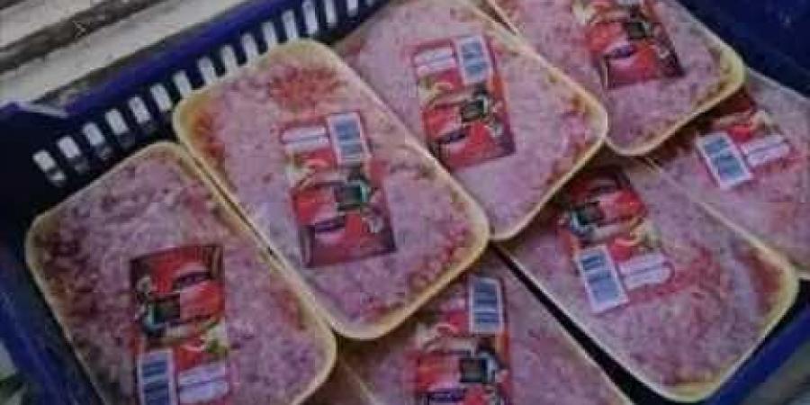 تموين مطروح تضبط لحوم وخضروات مجمدة منتهية الصلاحية