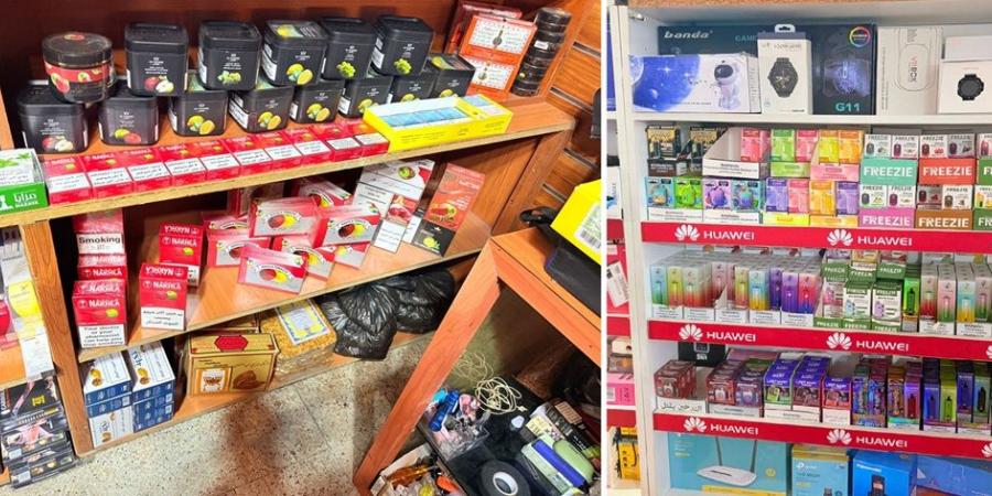 “الريجي”: ضبط مصنوعات تبغية مهرّبة ومزوّرة في مناطق عدة