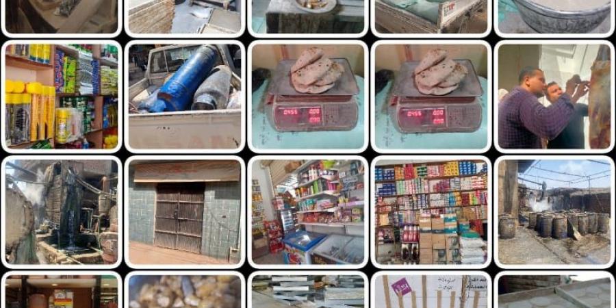 تحرير 313 مخالفة تموينية خلال حملات على الاسواق بالقليوبية 