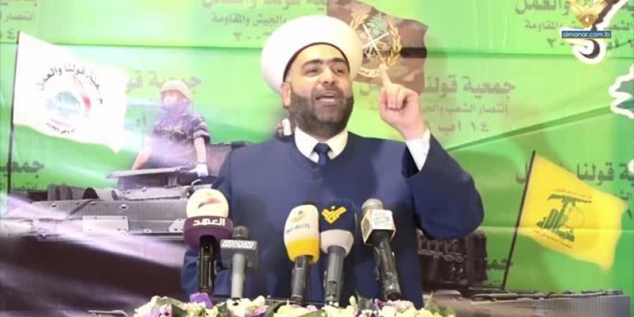 جمعية قولنا والعمل تنظم مهرجاناً في برالياس بمناسبة انتصار تموز 2006