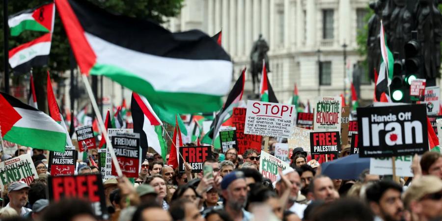 تظاهرات في عواصم غربية دعماً لغزة وضد حرب الابادة