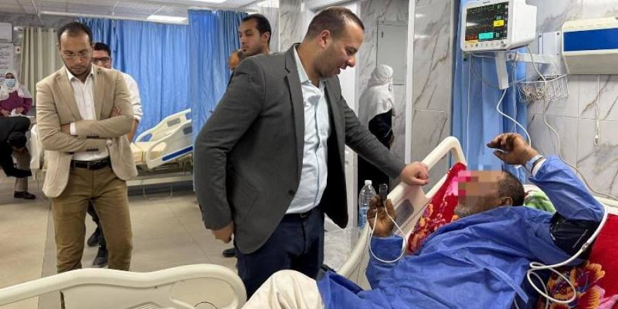 وكيل صحة البحيرة يتفقد مستشفى الدلنجات المركزى