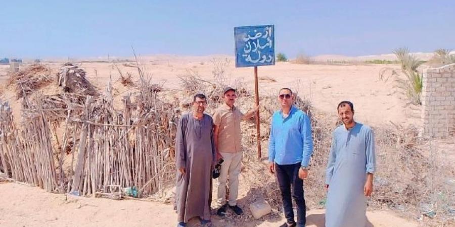  إزالة 518 حالة تعدٍ على الأراضي وأملاك الدولة بالمنيا