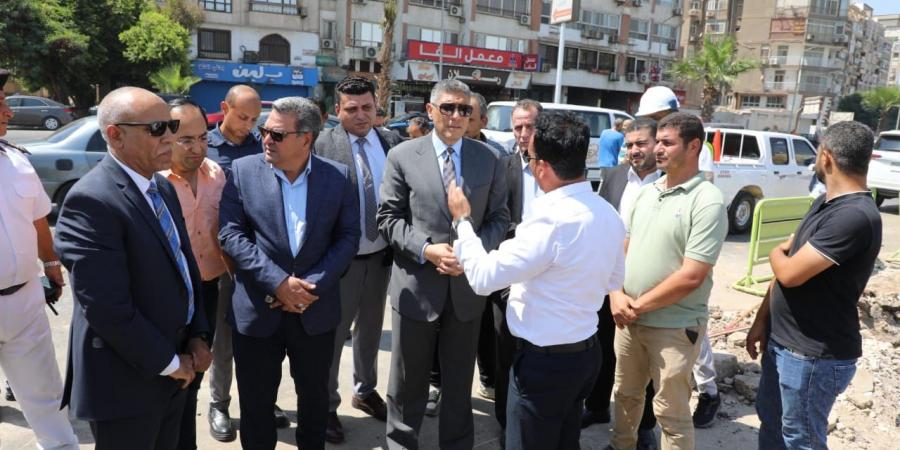 "النجار"يتابع توصيل كابلات الجهد العالي لدعم محطة مياه جزيرةالذهب