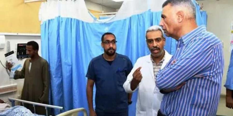 محافظ أسوان يوجه بسرعة إنهاء مشروع إحلال وتجديد مستشفى التأمين الصحي بطريق السادات