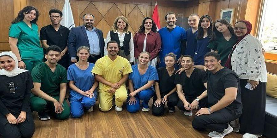 جامعة حلوان تطلق برنامج التبادل الطلابي 2025 بالتعاون مع الجمعية العلمية HMSA