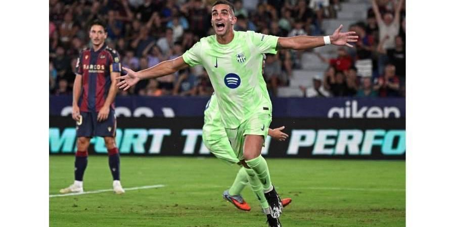 برشلونـــة يفــوز بـ «عودة مذهلة» أمام ليفانتي
