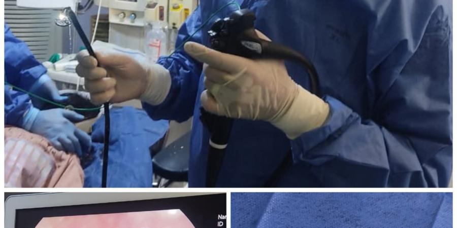 إنقاذ طفلة من الموت ابتلعت عملة معدنية بالشرقية