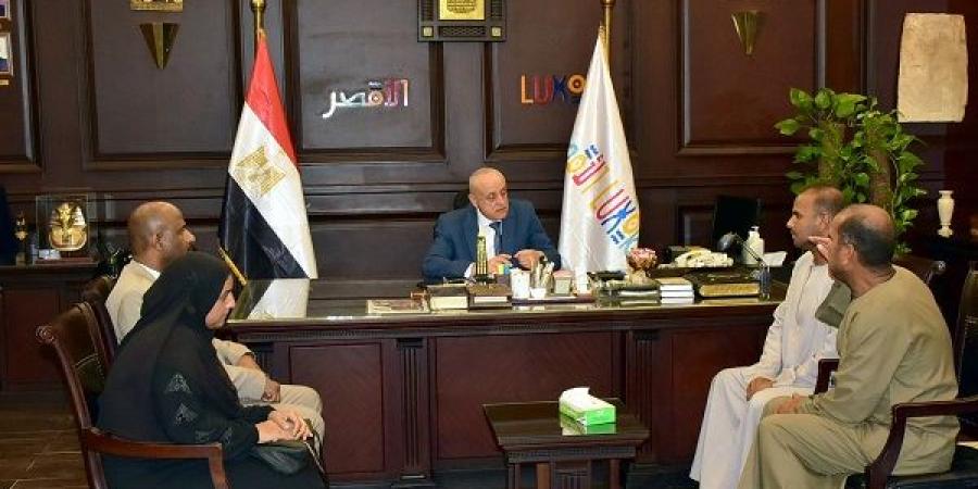 محافظ الأقصريوجه بتقديم الدعم الكامل للأسرةالمتضررة من حريق منزل