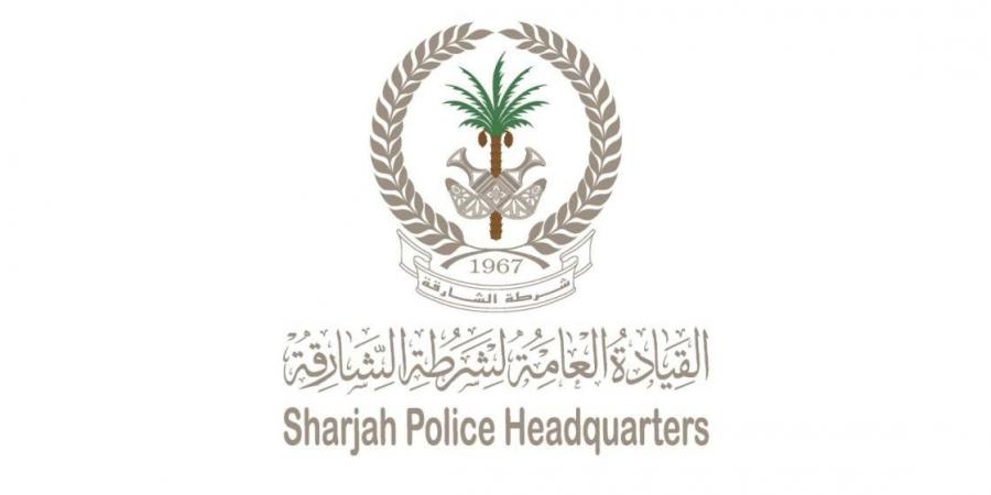 حادث مروري على شارع محمد بن زايد في الشارقة