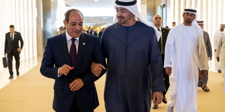 الرئيس السيسي يؤكد قوة ومتانة وعمق العلاقات التاريخية بين مصر والإمارات