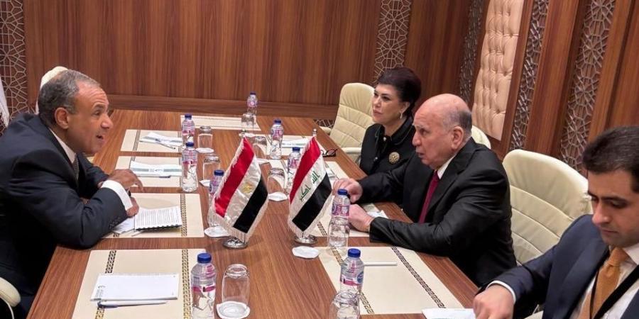  وزيرا خارجية مصر والعراق يشددان على الرفض الكامل للعدوان الإسرائيلي على غزة 