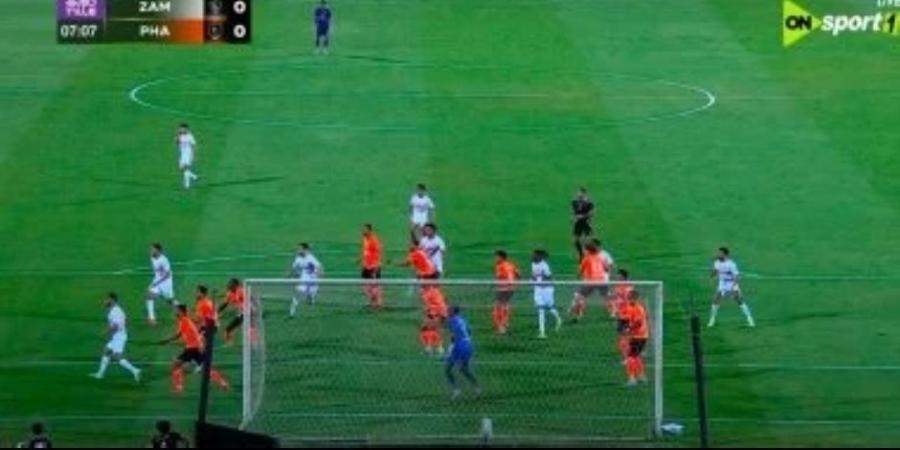 في شوط أول سلبي  .. هجوم زملكاوي متواصل وفاركو يكتفي بالمرتدات
