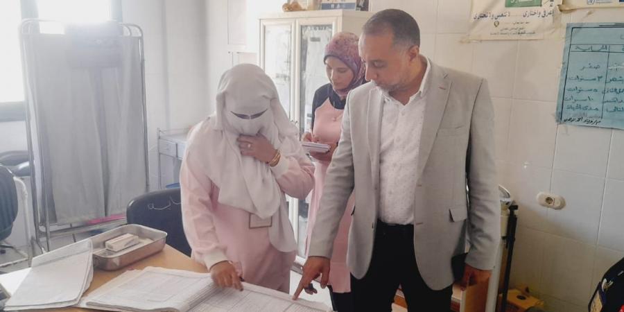 وكيل وزارة الصحة بشمال سيناء يفاجئ وحدات الرعاية الأساسية بالعريش