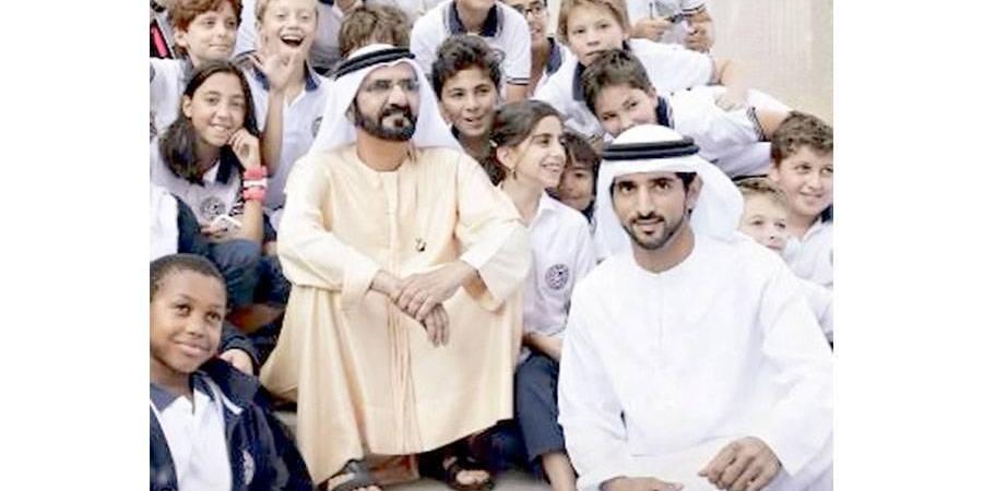 حمدان بن محمد: بالعلم نعلو وبالأخلاق نبني