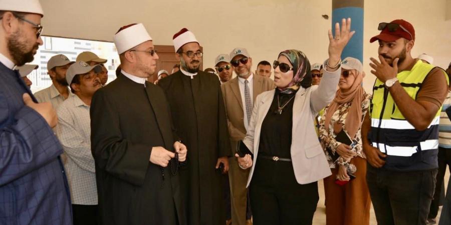 السويس الجديدة تستقبل وفد من الأوقاف ضمن مبادرة “اعرف مدينتك”