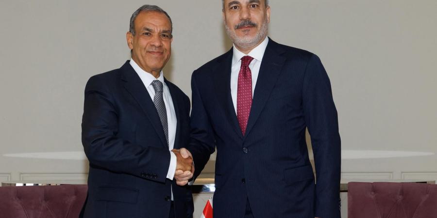 وزراء خارجية مصر وتركيا يبحثان الملف الليبي في جدة