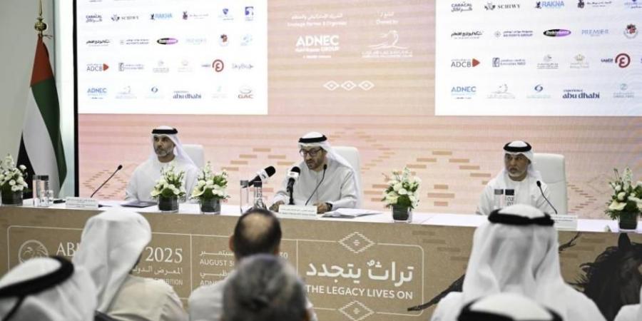 النسخة الأضخم لمعرض أبوظبي الدولي للصيد والفروسية تنطلق 30 أغسطس