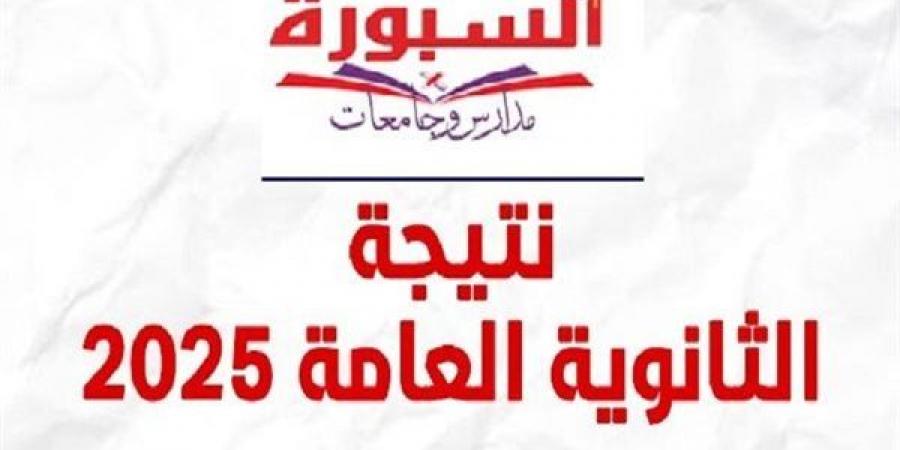 بالاسم ورقم الجلوس.. نتيجة الثانوية العامة الدور الثاني 2025 عبر هذا الرابط