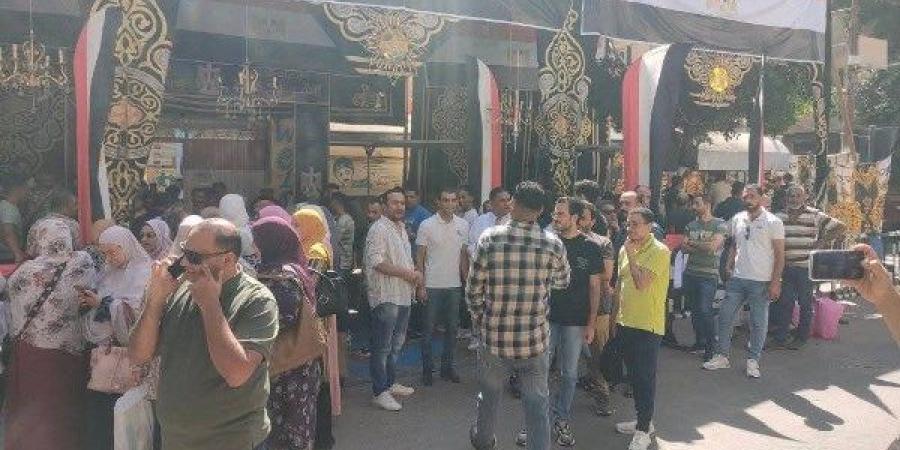 توافد الناخبين بجولة الإعادة لإنتخابات الشيوخ بالوادى الجديد