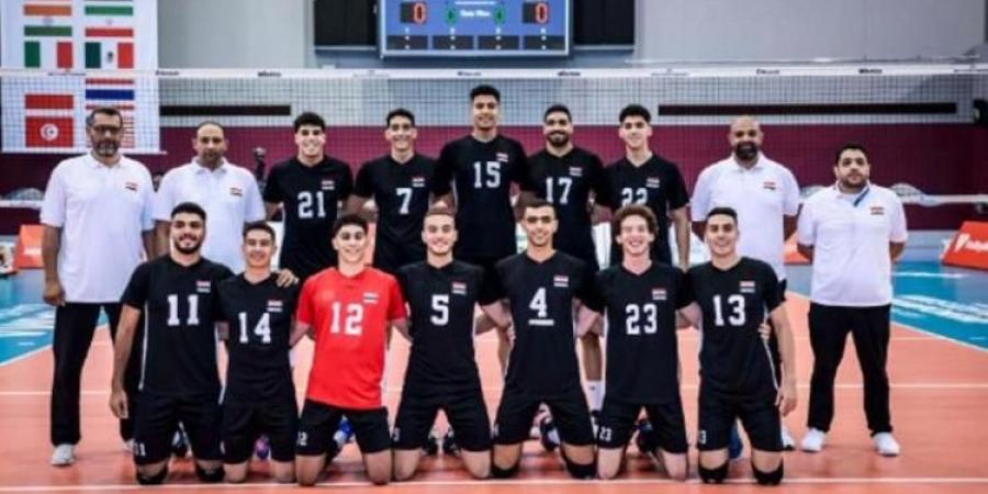 شباب الطائرة ينافس علي المراكز من التاسع إلي السادس عشر ببطولة العالم