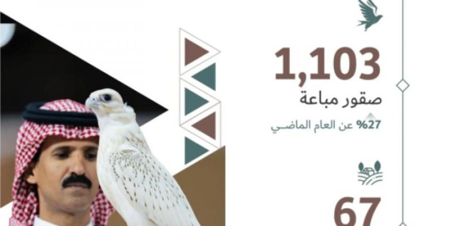 المزاد الدولي لمزارع إنتاج الصقور 2025 يختتم فعالياته بمبيعات تجاوزت 13 مليون ريال