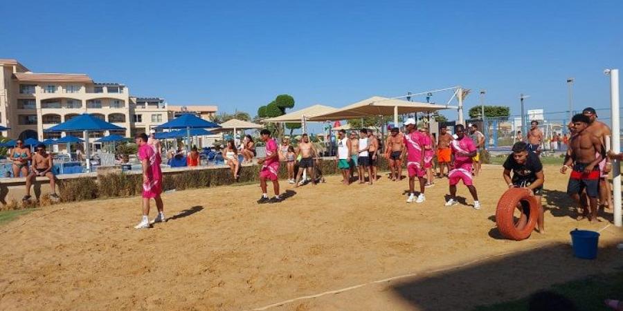مسابقات وتحديات الاليمبيك على شواطئ الغردقة لجذب السياح