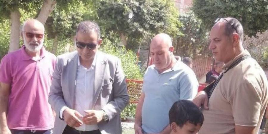 الفرماوي يشهد فعاليات معسكر الخدمة العامة بمركز شباب عزيز وبدوي