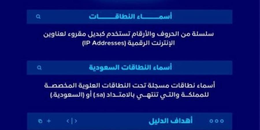 هيئة الاتصالات والفضاء تطلق الدليل الإرشادي للانتقال إلى النطاق السعودي (sa.)