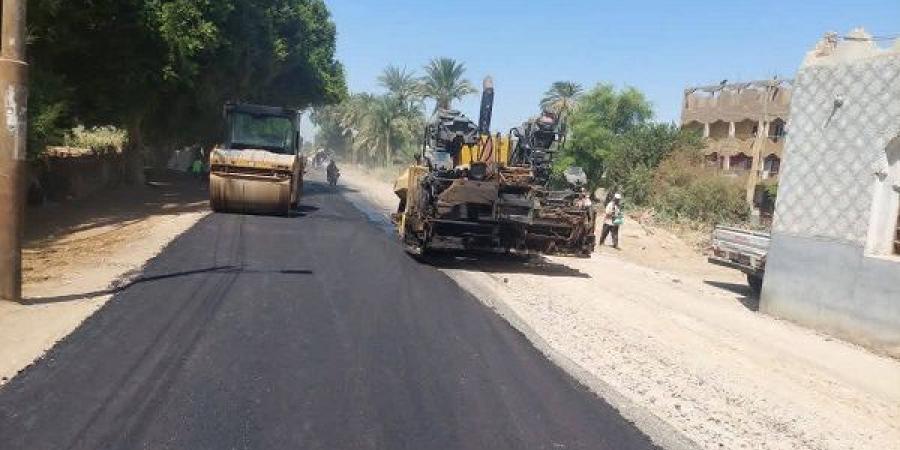 محافظ أسيوط: بدء رصف طريق أبنوب – بني محمديات